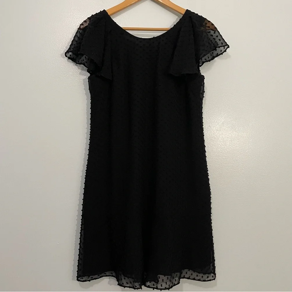 J. Crew Black Silk Blend Elegant Dress Size 2